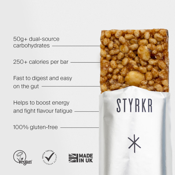 Styrkr Bar50 Date Almond Sea Salt Energy Bar x 12 Box