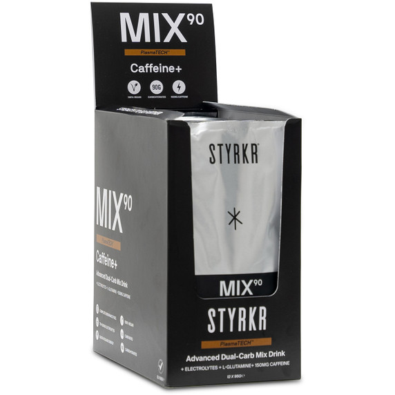 Styrkr Mix90 Caffeine Dual-Carb Energy Drink Mix x 12 Box