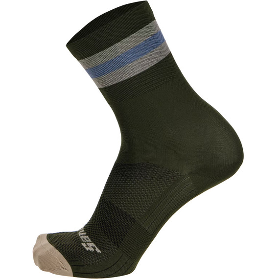 Santini Bengal 3S High Profile Socks Military