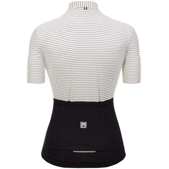 Santini Colore Riga Womens Jersey Black