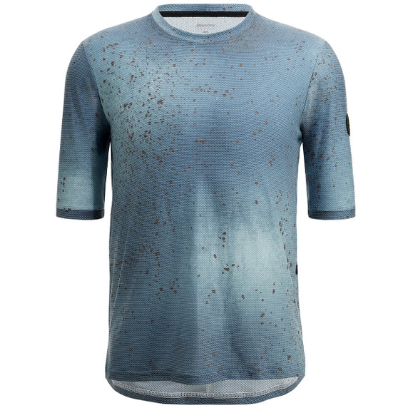 Santini Fango Delta Tech T-Shirt Blue