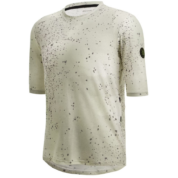 Santini Fango Delta Tech T-Shirt Light Grey