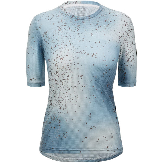 Santini Fango Delta Womens Tech T-Shirt Blue