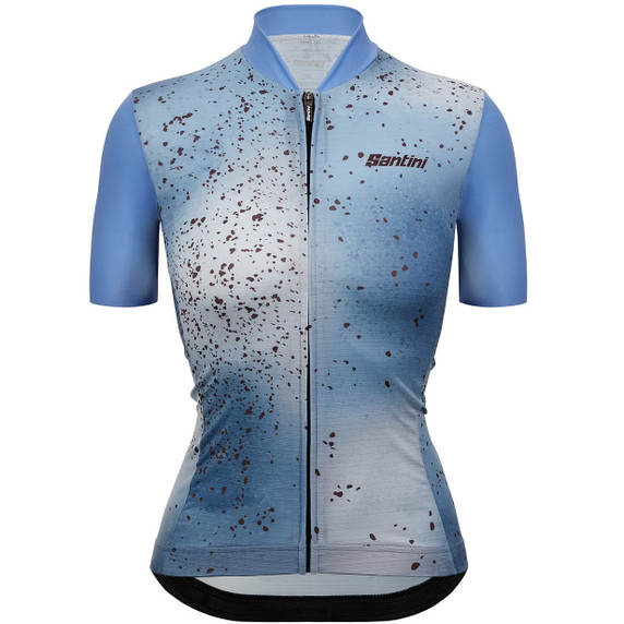 Santini Fango Womens Jersey Blue