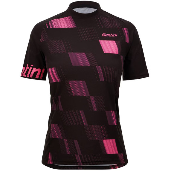 Santini Fibra Womens MTB Jersey Black