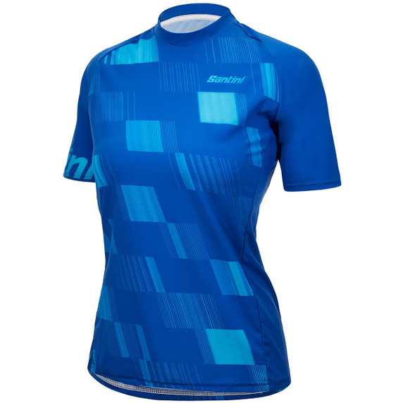 Santini Fibra Womens MTB Jersey Turquoise