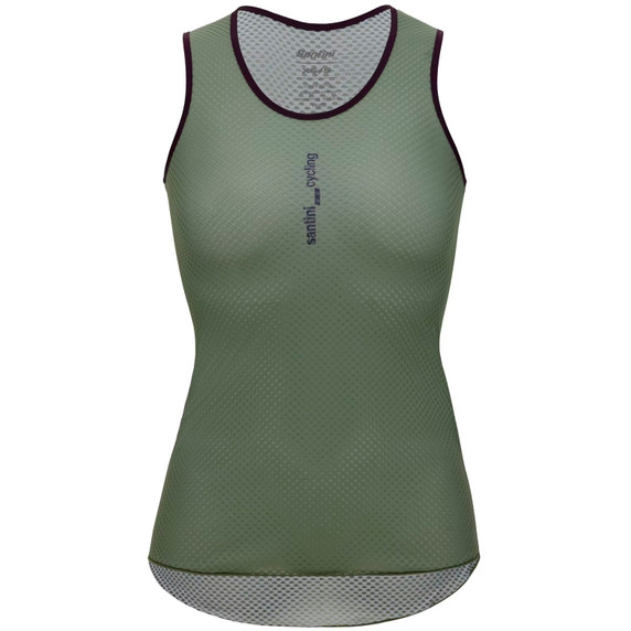 Santini Lieve Sleeveless Baselayer Womens Green