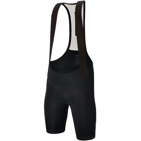 Santini Plush Bibshorts Black