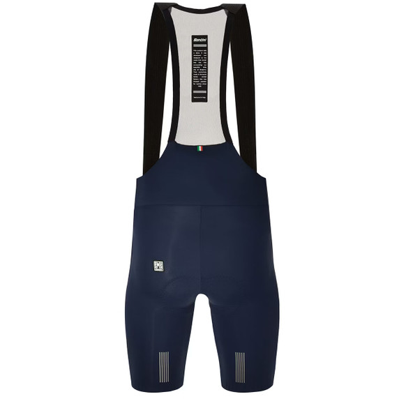 Santini Plush Bibshorts Nautica Blue