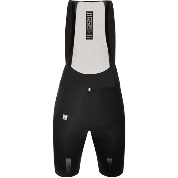 Santini Plush Womens Bibshorts Black