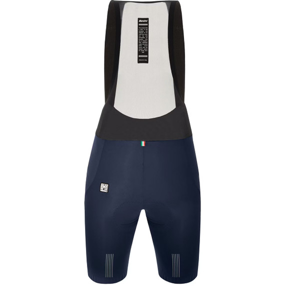 Santini Plush Womens Bibshorts Nautica Blue