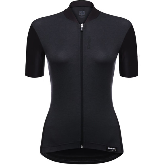 Santini Scia Womens Jersey Black