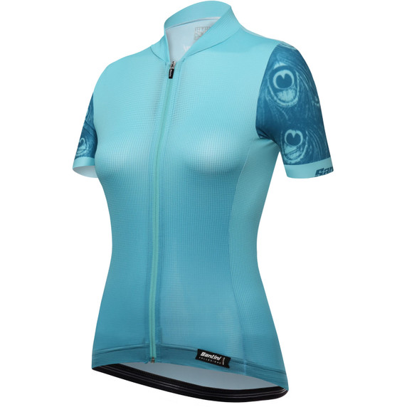Santini Volo Womens Jersey Aqua
