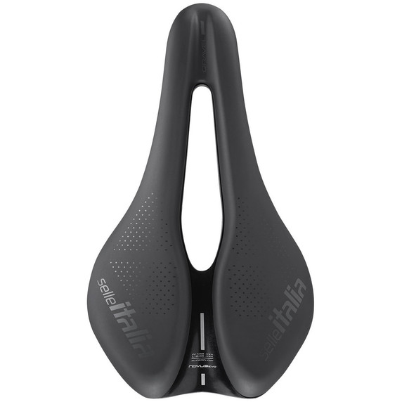 Selle Italia NOVUS Boost EVO Gravel TM Superflow Large Black Saddle