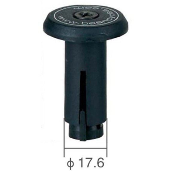 QBP Bar Plugs With Screw 17.6mm 10 Pack