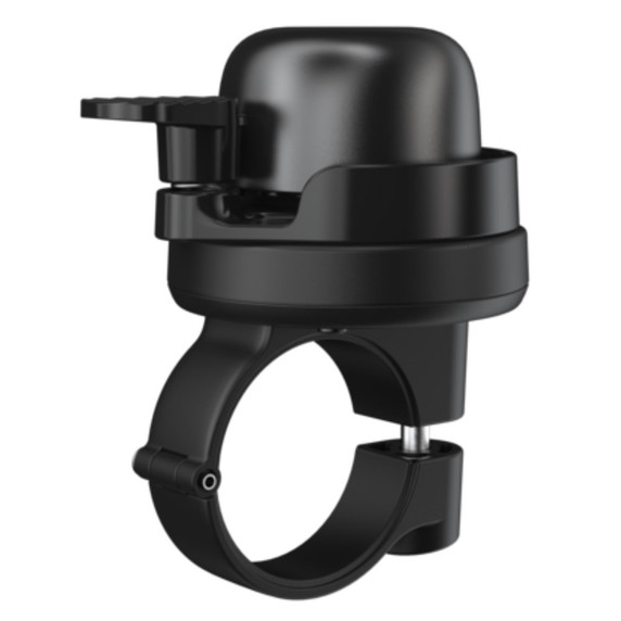 QBP Bell Classic Brass Ringer Bar Mounted Black