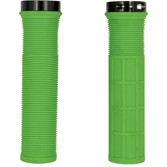 QBP Grip Mtb Lock On Single 130mm Lime