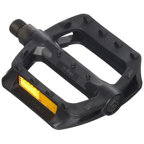 QBP Pedal Plastic Mtb Platform 1/2 X 1/8 Black