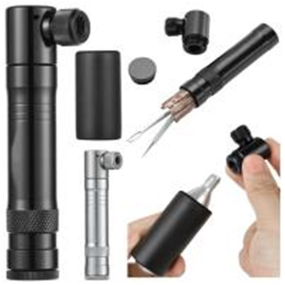 QBP Tubeless Repair Kit With Co2 Adaptor And Tyre Plugs