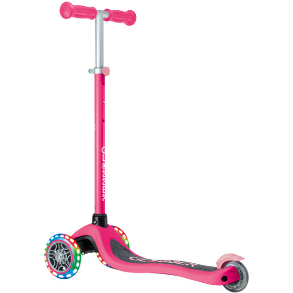 Globber Primo V2 W/Lights Fuchsia Pastel/Pink Scooter