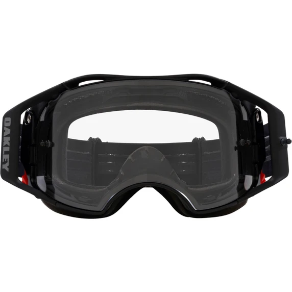 Oakley Airbrake MTB Goggles Black Gunmetal W/Clear Lens