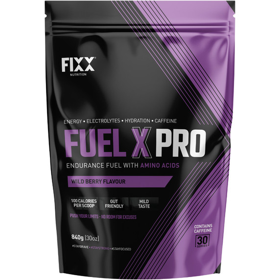 Fixx Nutrition Fuel X Pro Endurance Fuel Wild Berry 840g Bag