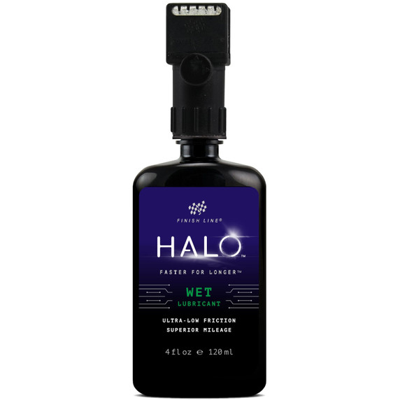 Finish Line Halo Wet Lube 120ml w/ Smart Luber