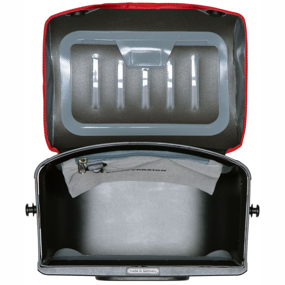 Ortlieb Ultimate Original Handle Bar Bag Aluminium Grey