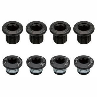 FSA Gossamer PRO 2x Chainring Bolts Black