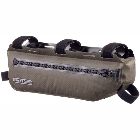 Ortlieb Frame Pack Zip Toptube 3L Dark Sand