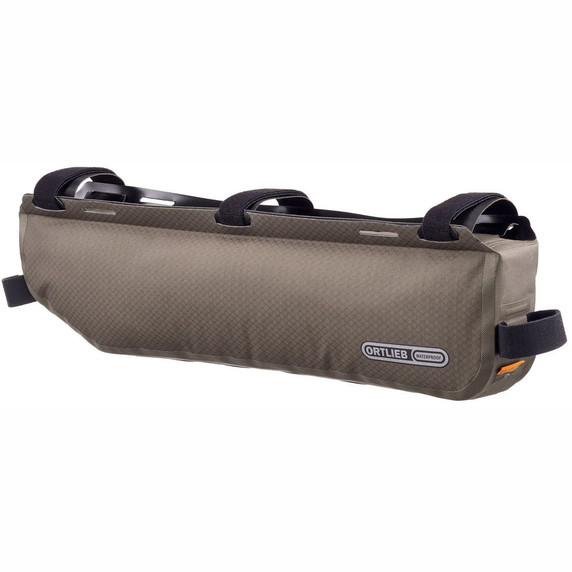 Ortlieb Frame Pack Zip Toptube 4L Dark Sand