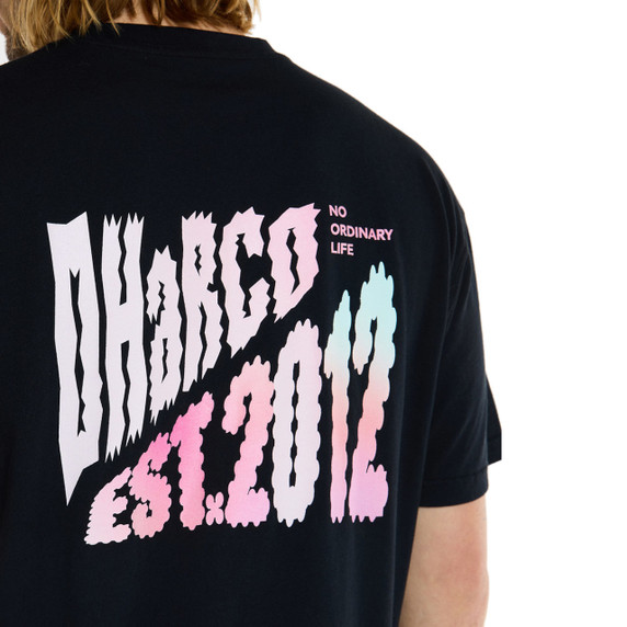 DHaRCO Mens Cotton Tee Black