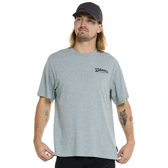 DHaRCO Mens Cotton Tee Grey Marble
