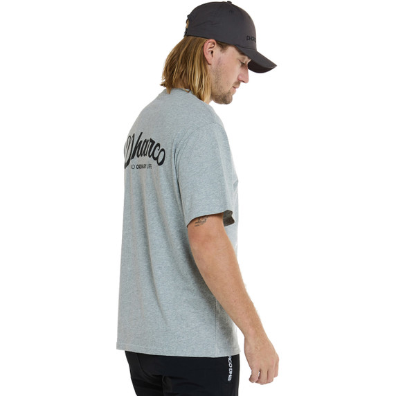 DHaRCO Mens Cotton Tee Grey Marble