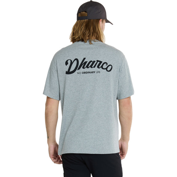 DHaRCO Mens Cotton Tee Grey Marble