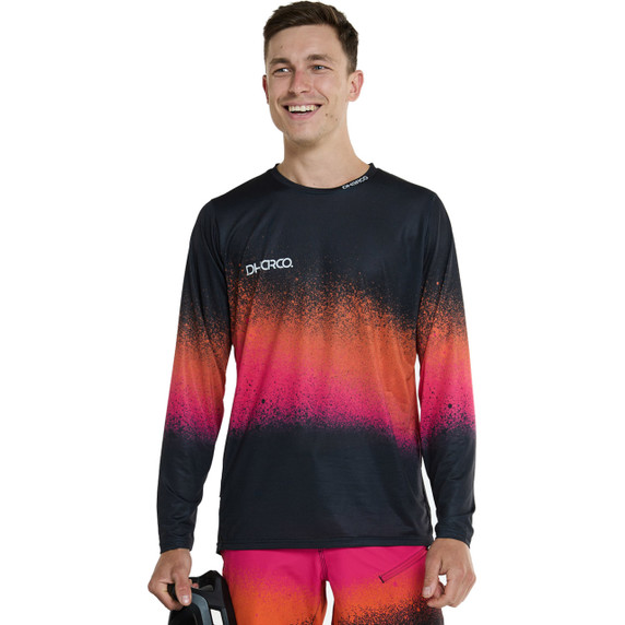 DHaRCO Mens Race Jersey Black Snake