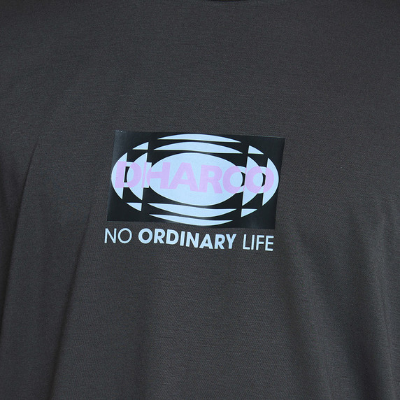 DHaRCO Mens Short Sleeve Tech Tee Charcoal