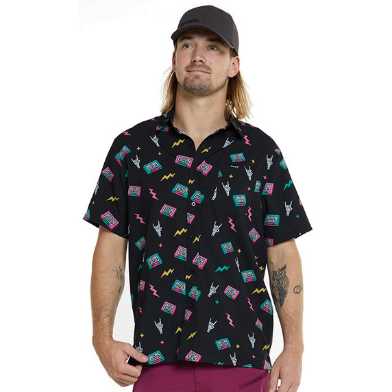 DHaRCO Mens Tech Party Shirt Mix Tape