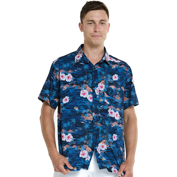 DHaRCO Mens Tech Party Shirt Oasis