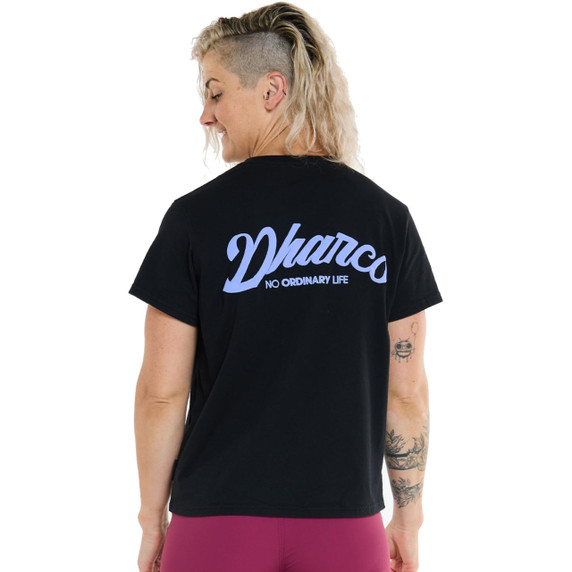 DHaRCO Womens Cotton Tee Black