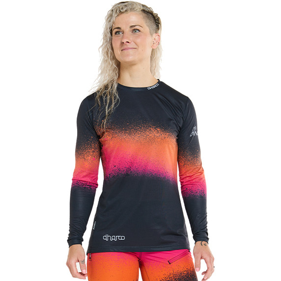 DHaRCO Womens Race Jersey Black Snake