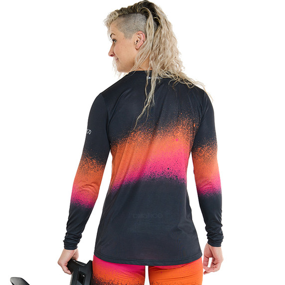 DHaRCO Womens Race Jersey Black Snake