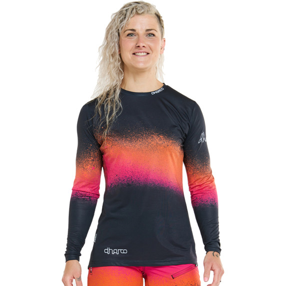 DHaRCO Womens Race Jersey Black Snake