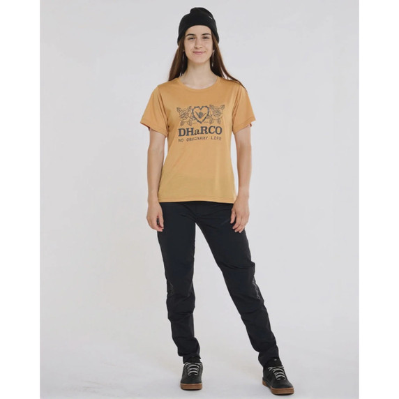 DHaRCO Womens Short Sleeve Tech Tee Golden