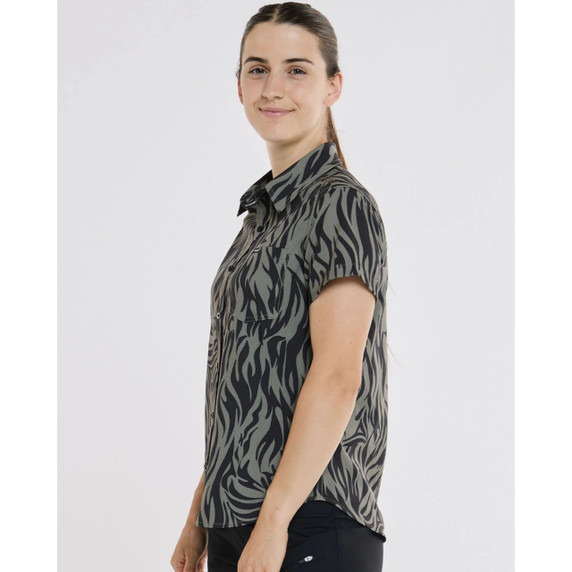 DHaRCO Womens Tech Party Shirt Cypress