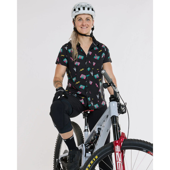 DHaRCO Womens Tech Party Shirt Mix Tape