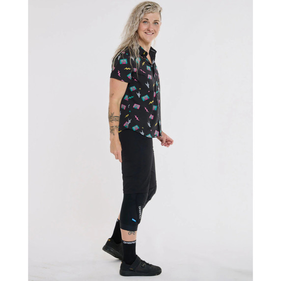 DHaRCO Womens Tech Party Shirt Mix Tape