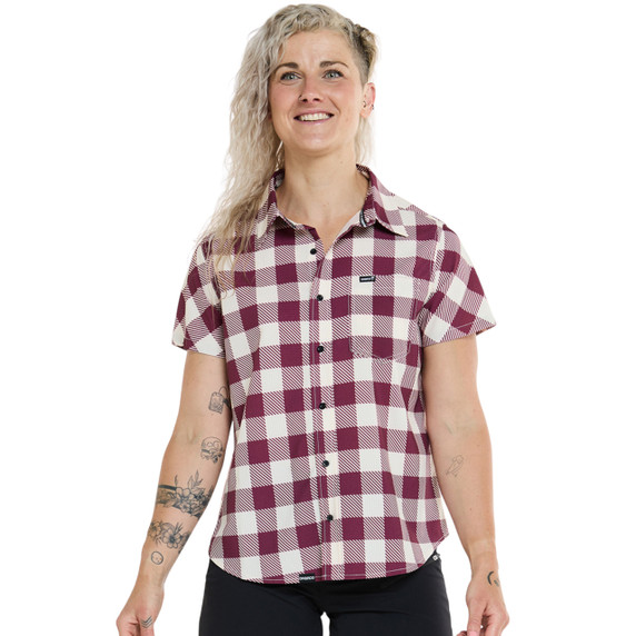 DHaRCO Womens Tech Party Shirt Sterling