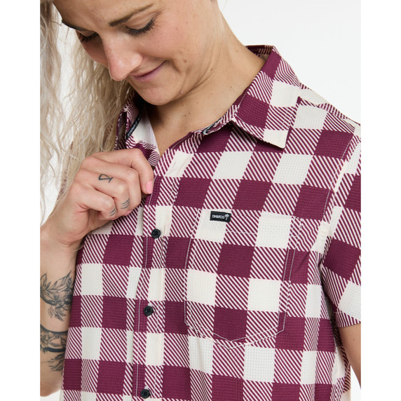 DHaRCO Womens Tech Party Shirt Sterling