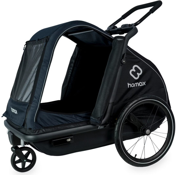 Hamax Pluto Dog Trailer Large Navy/Black